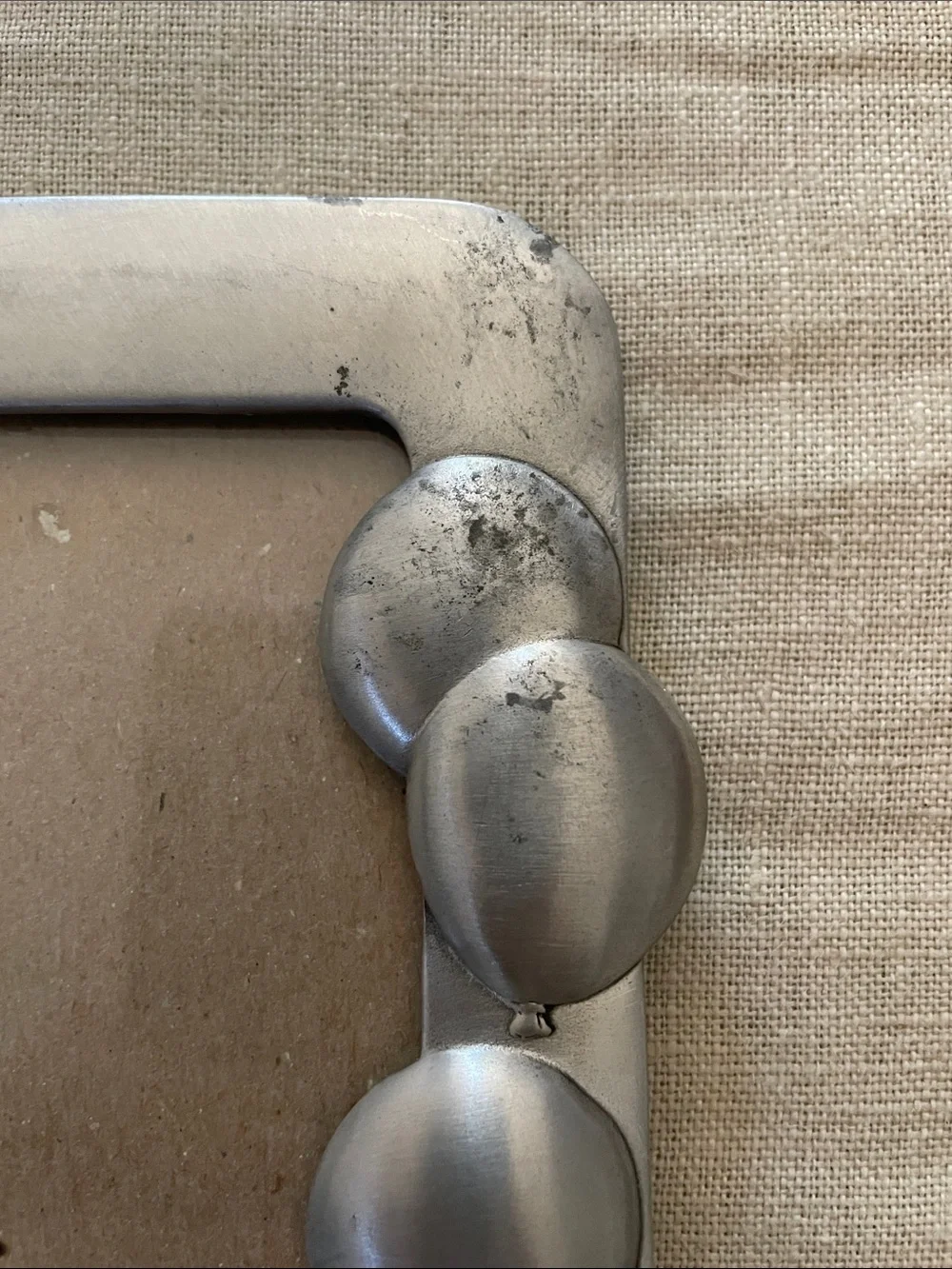 Seagull Pewter Silver Teddy Bear nursery Frame with Balloons 5.5x7 PF 250 1991